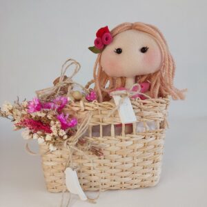 kit presente boneca em feltro