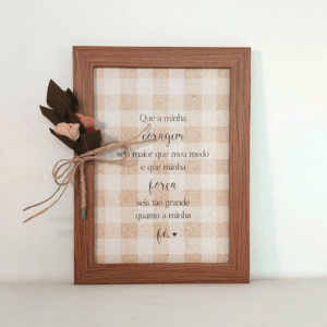 Quadro com frase - Ref.QF0002