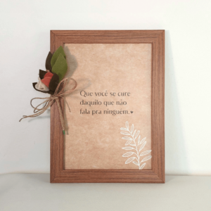 Quadro com frase - Ref.QF0023