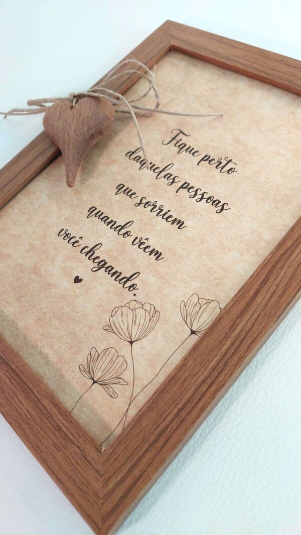Quadro com frase - Ref.QF0001 - Imagem 3