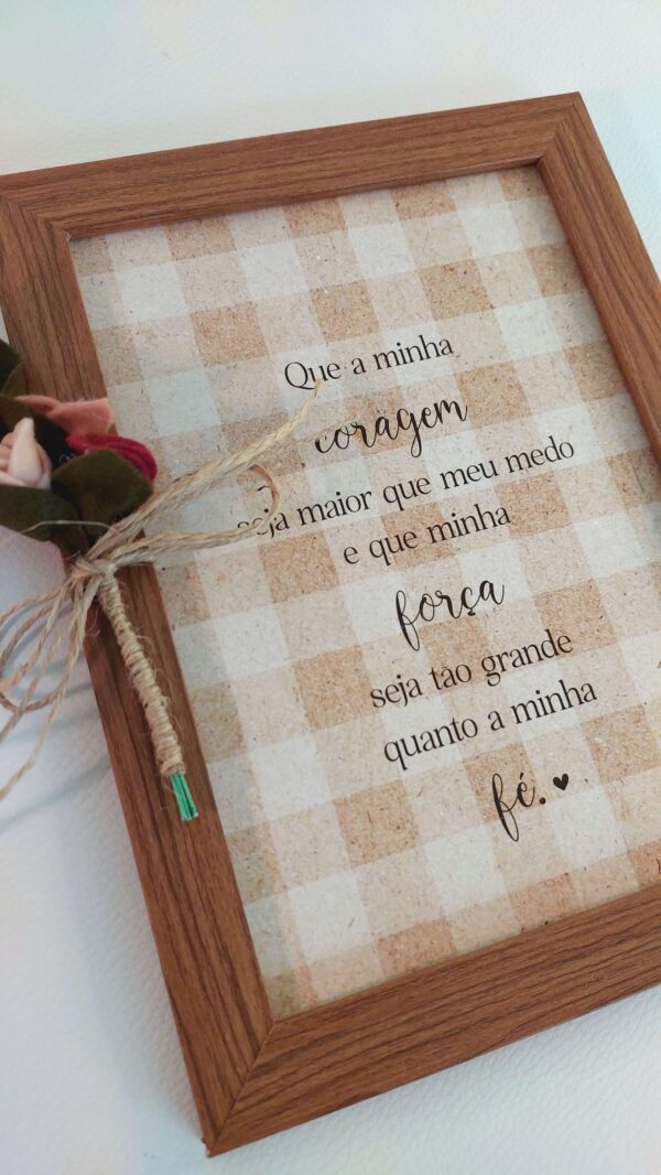Quadro com frase - Ref.QF0002 - Imagem 3