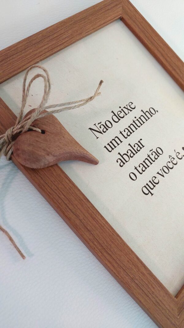 Quadro com frase - Ref.QF0004 - Imagem 3