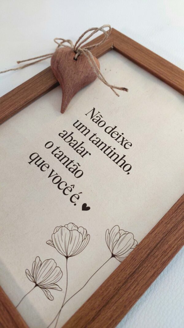 Quadro com frase - Ref.QF0004 - Imagem 4