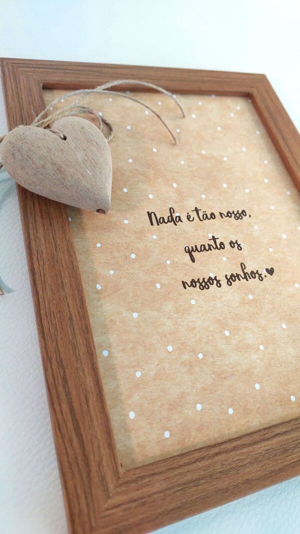 Quadro com frase - Ref.QF0005 - Imagem 2
