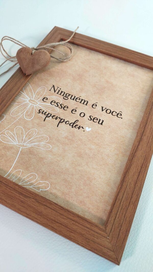 Quadro com frase - Ref.QF0006 - Imagem 2