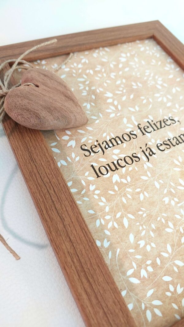 Quadro com frase - Ref.QF0007 - Imagem 3