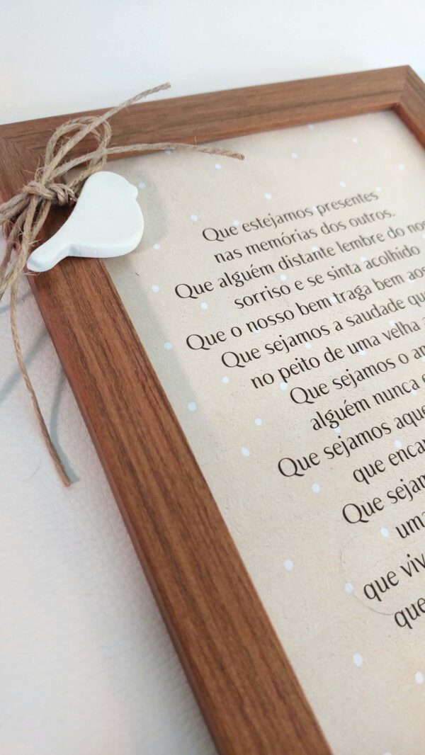 Quadro com frase - Ref.QF0008 - Imagem 2