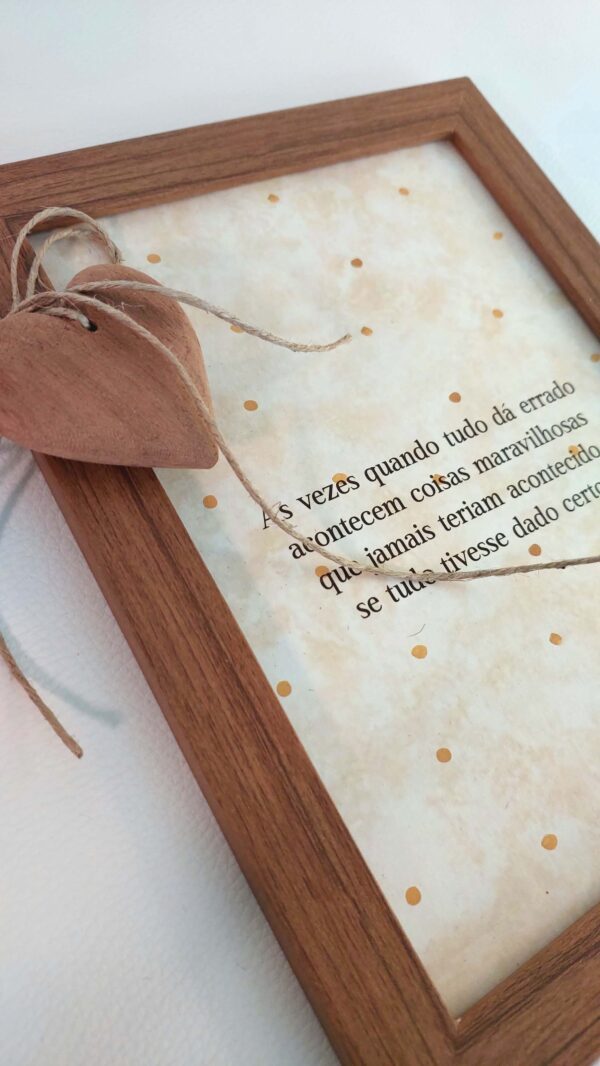 Quadro com frase - Ref.QF0009 - Imagem 2