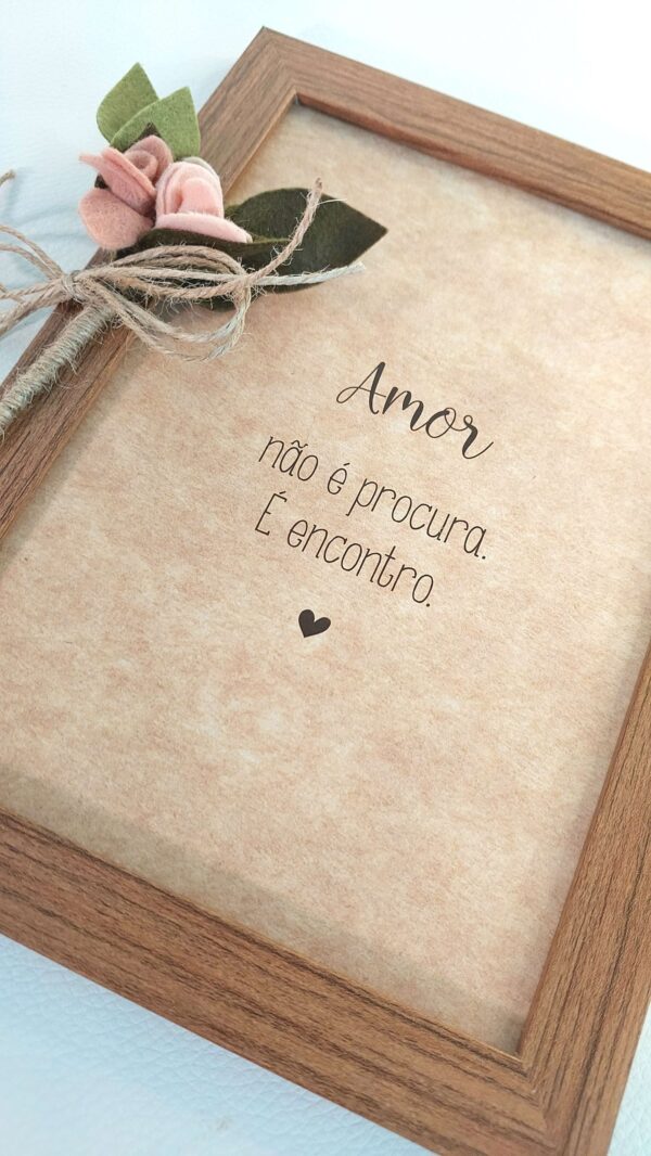 Quadro com frase - Ref.QF0015 - Imagem 3