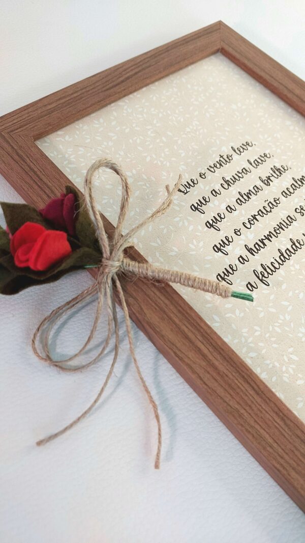 Quadro com frase - Ref.QF0017 - Imagem 2