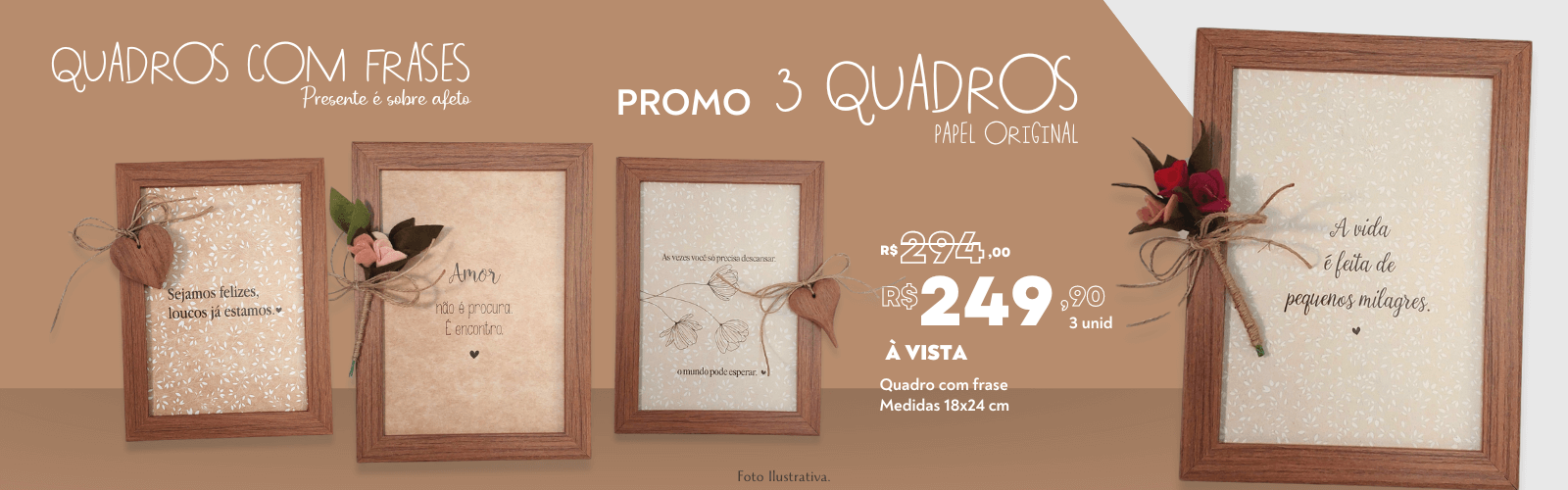 BANNER COMBO 3 QUADROS